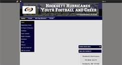 Desktop Screenshot of hooksetthurricanes.com